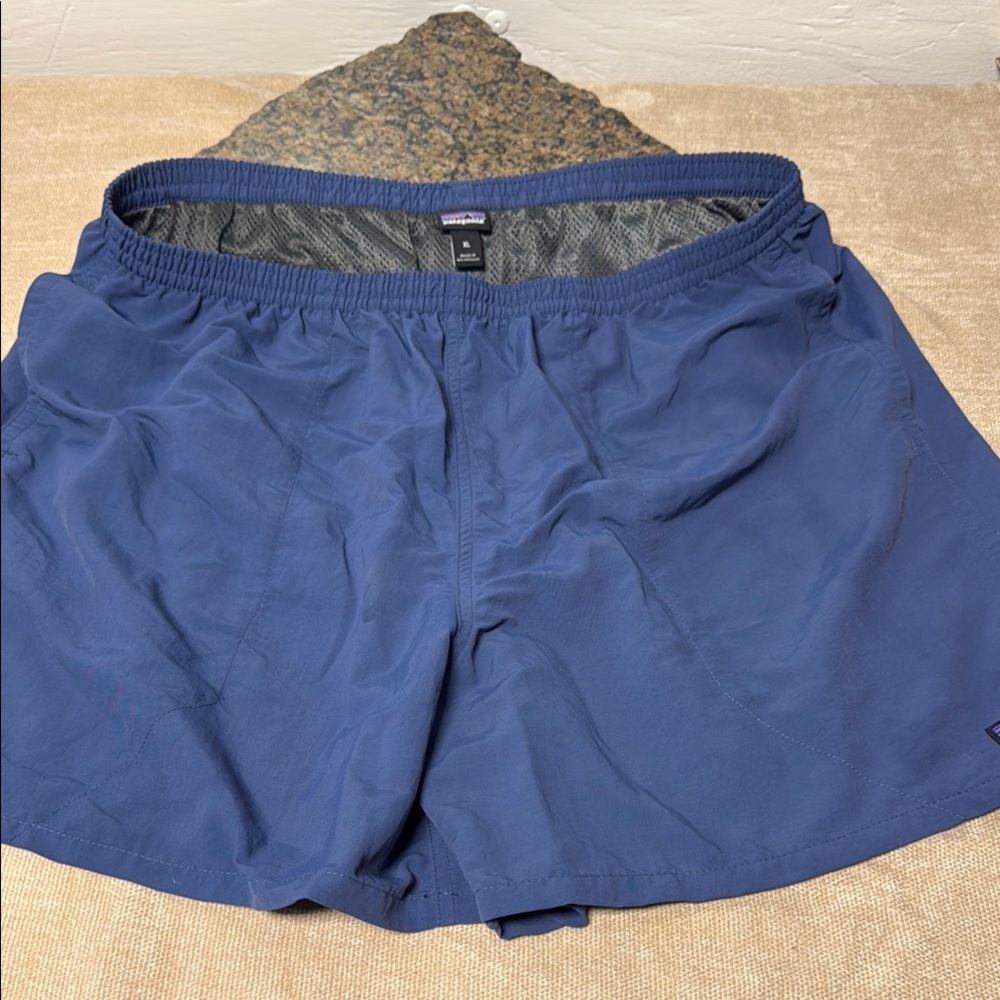 Patagonia Deep Blue Athletic Shorts